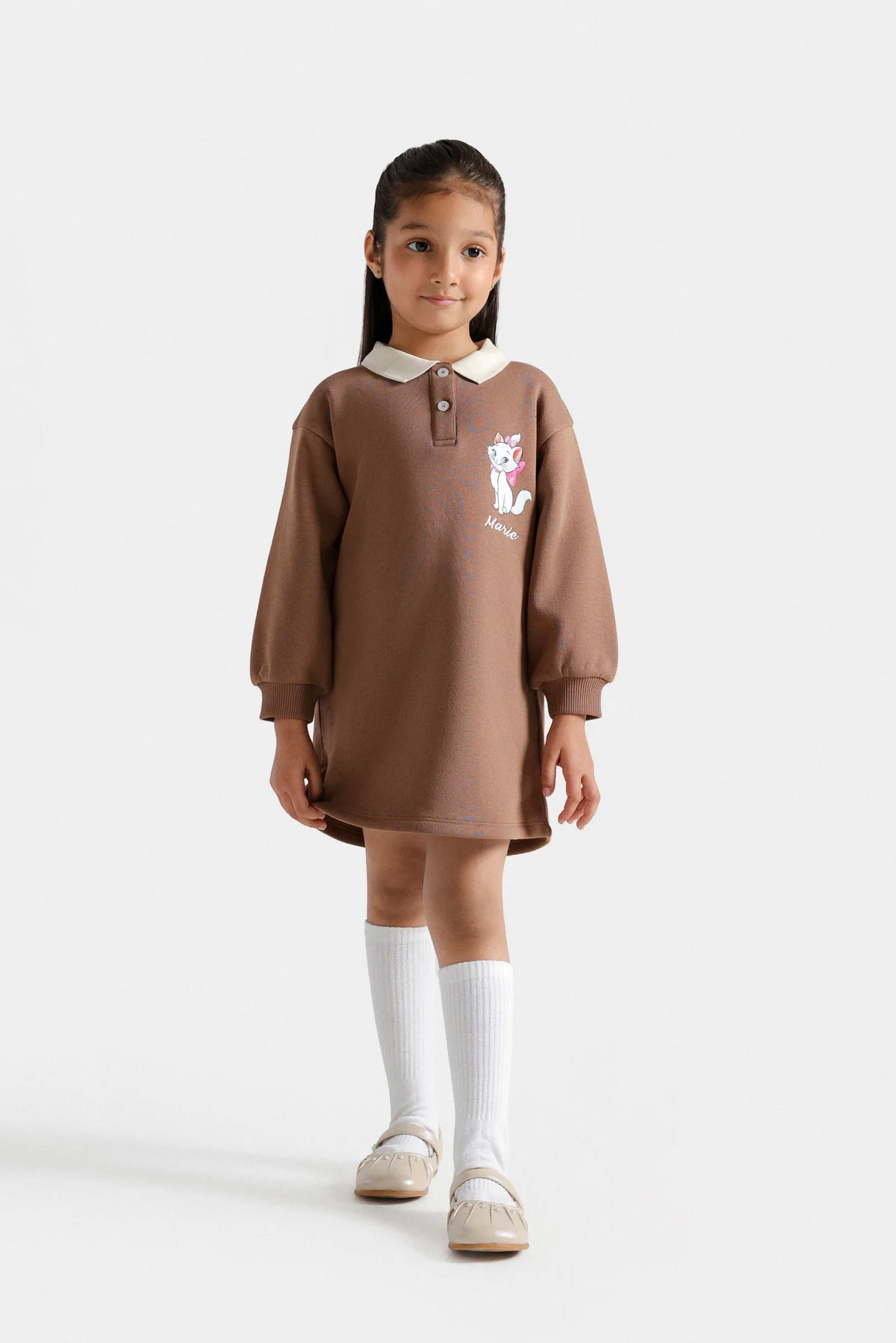 Graphic Polo Dress - view 4