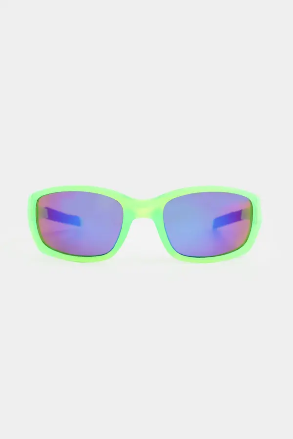Fluorescent Rectangle Sunglasses