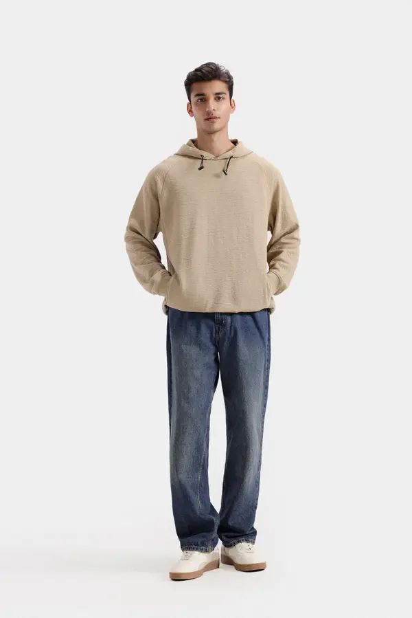 Basic Textured Pull-Over