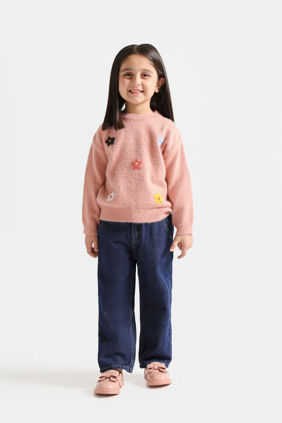 Embroidered Knitted Sweater - view 4