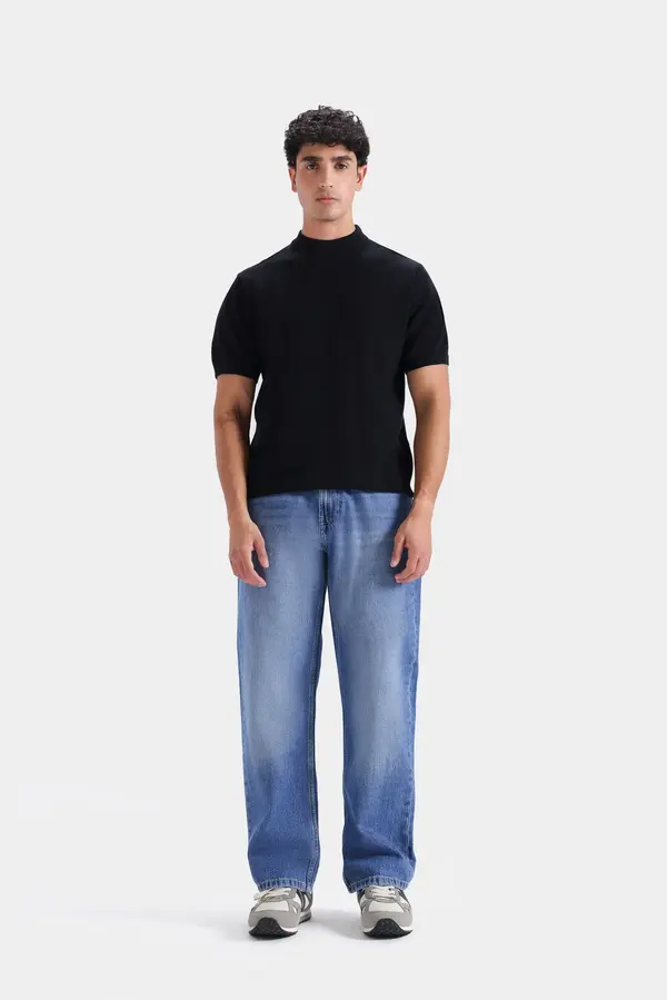 Basic Knitted T-Shirt