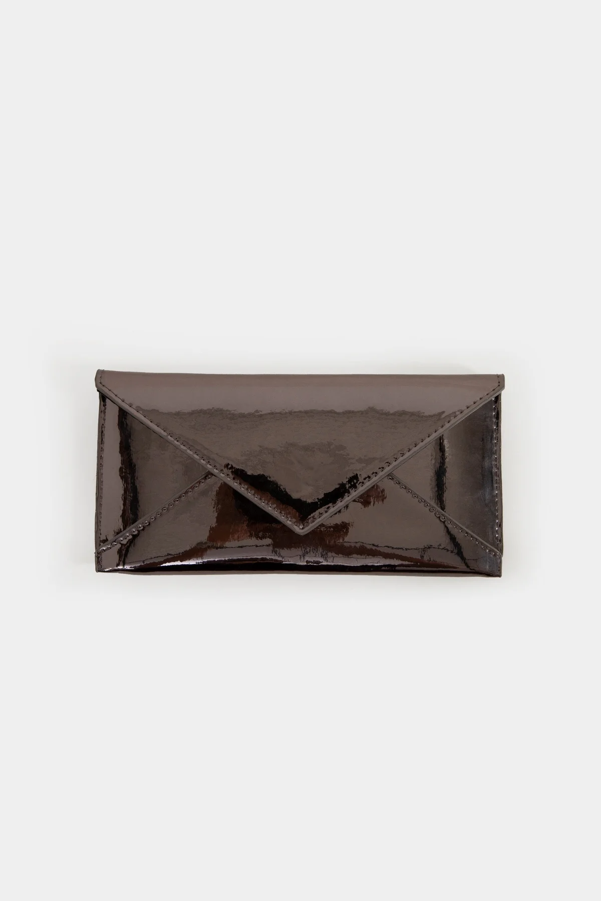 Envelope Wallet With Gold Metallic Finish