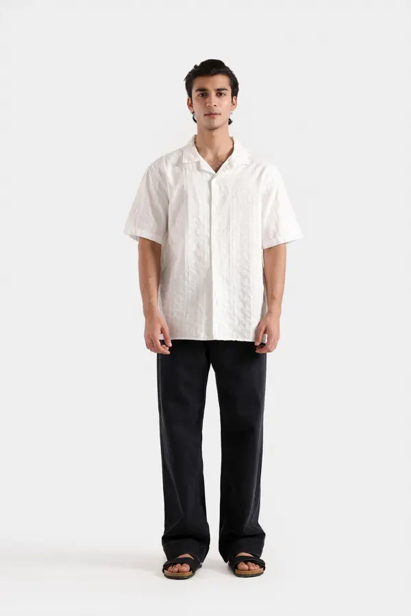 Self Textured Shirt