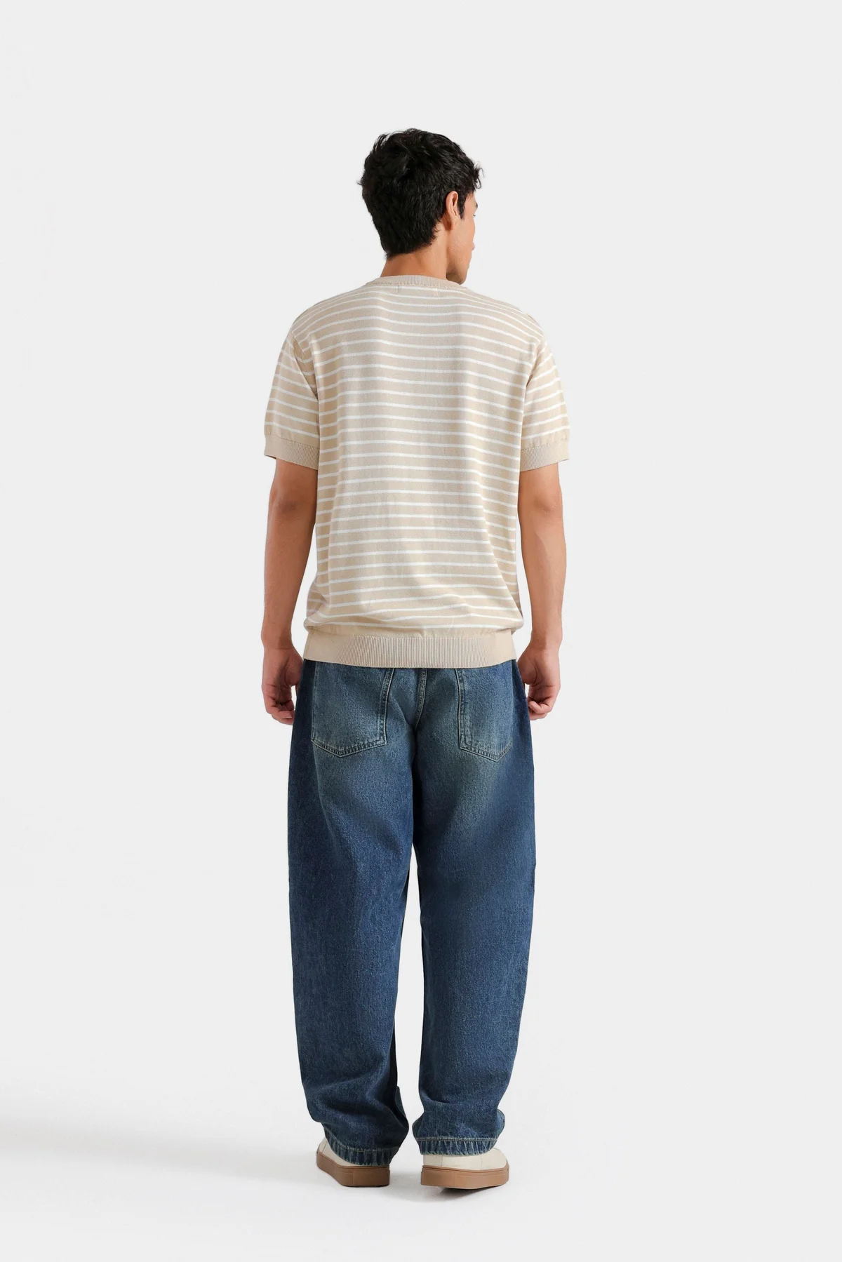 Striped Knitted T-Shirt - view 4