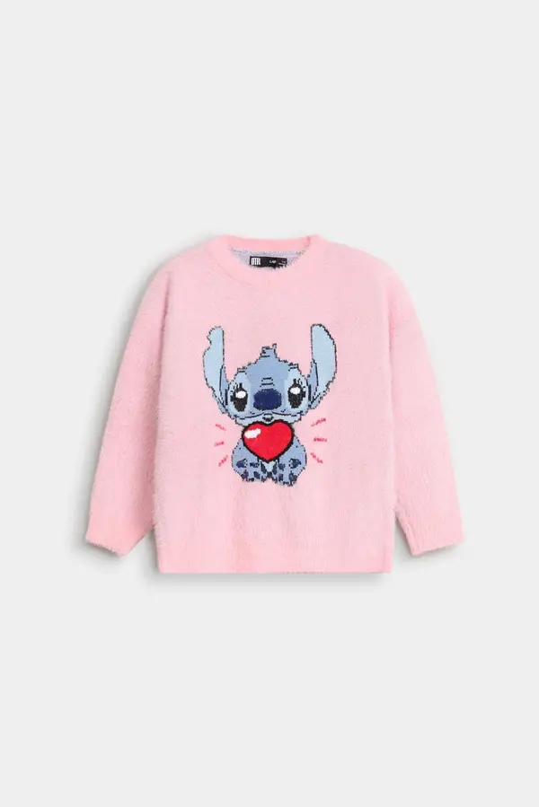 Character Jacquard Graphic Sweater