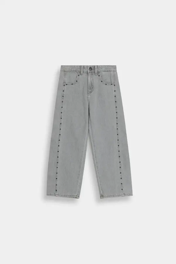 Embellished Straight Fit Jeans