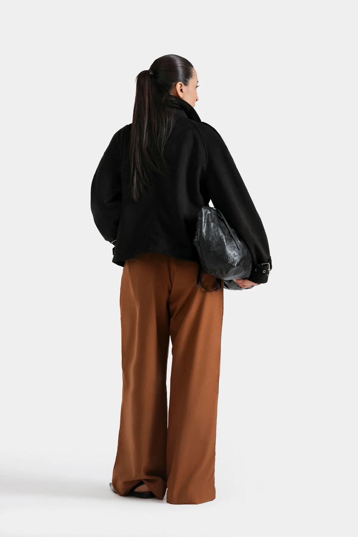 Super Cropped Suede Jacket - view 4