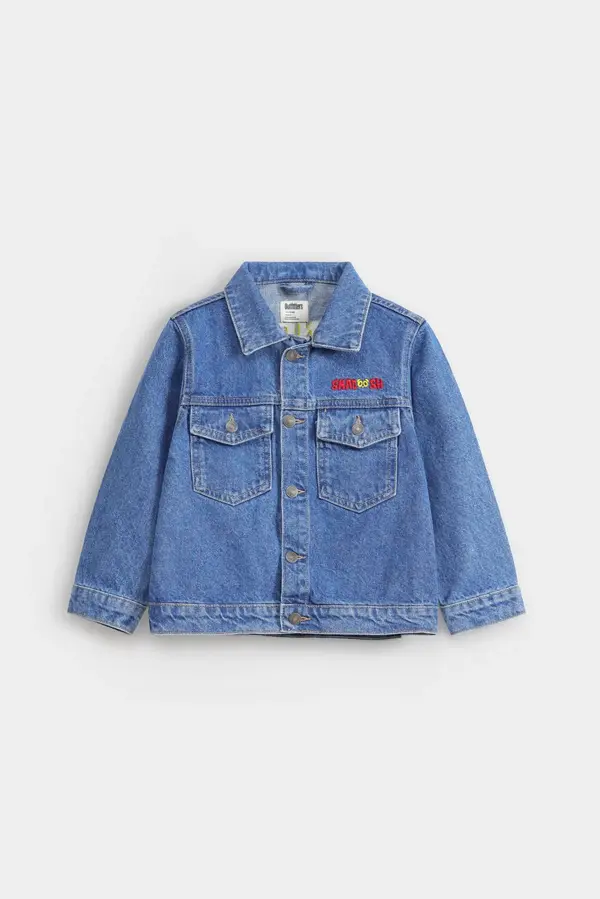 Embroidered Denim Jacket