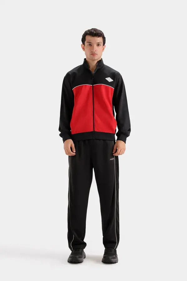 Activewear Color-Block Zipper