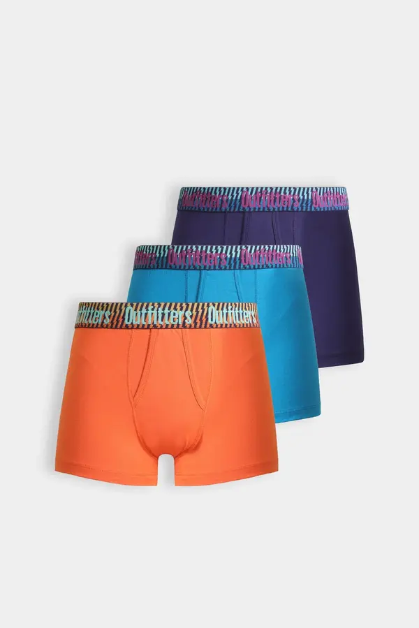 Pack Of 3-Slogan Boxers