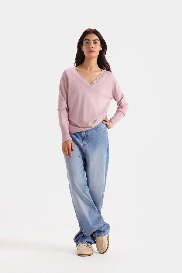 Basic V-Neck Sweater
