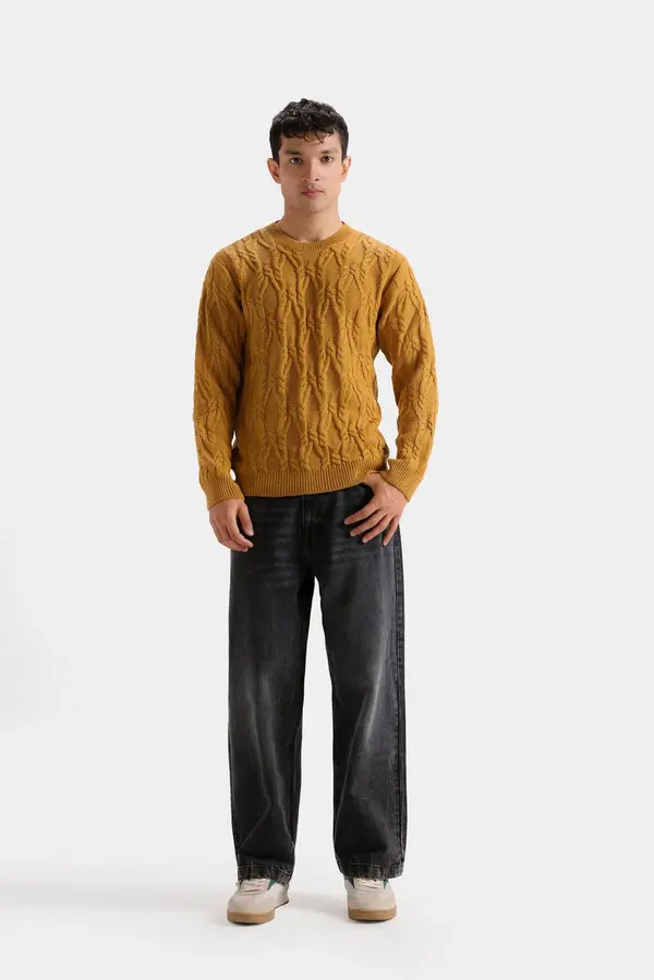 Cable Knitted Sweater
