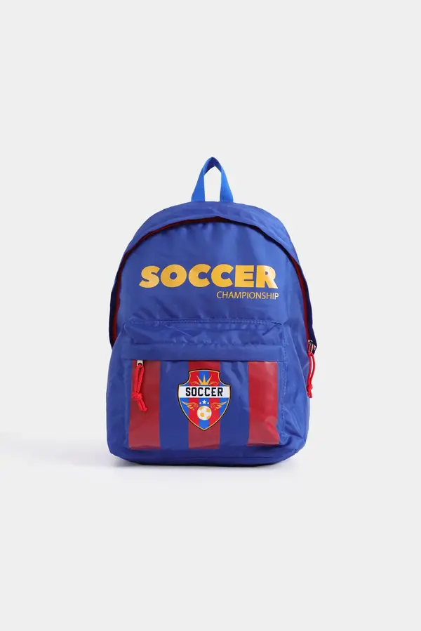 Soccer Themed School Backpack