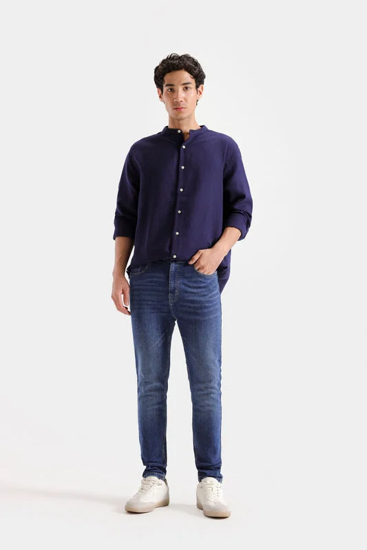 Carrot Fit Jeans - Denim Blue - Carrot Fit - F0583109