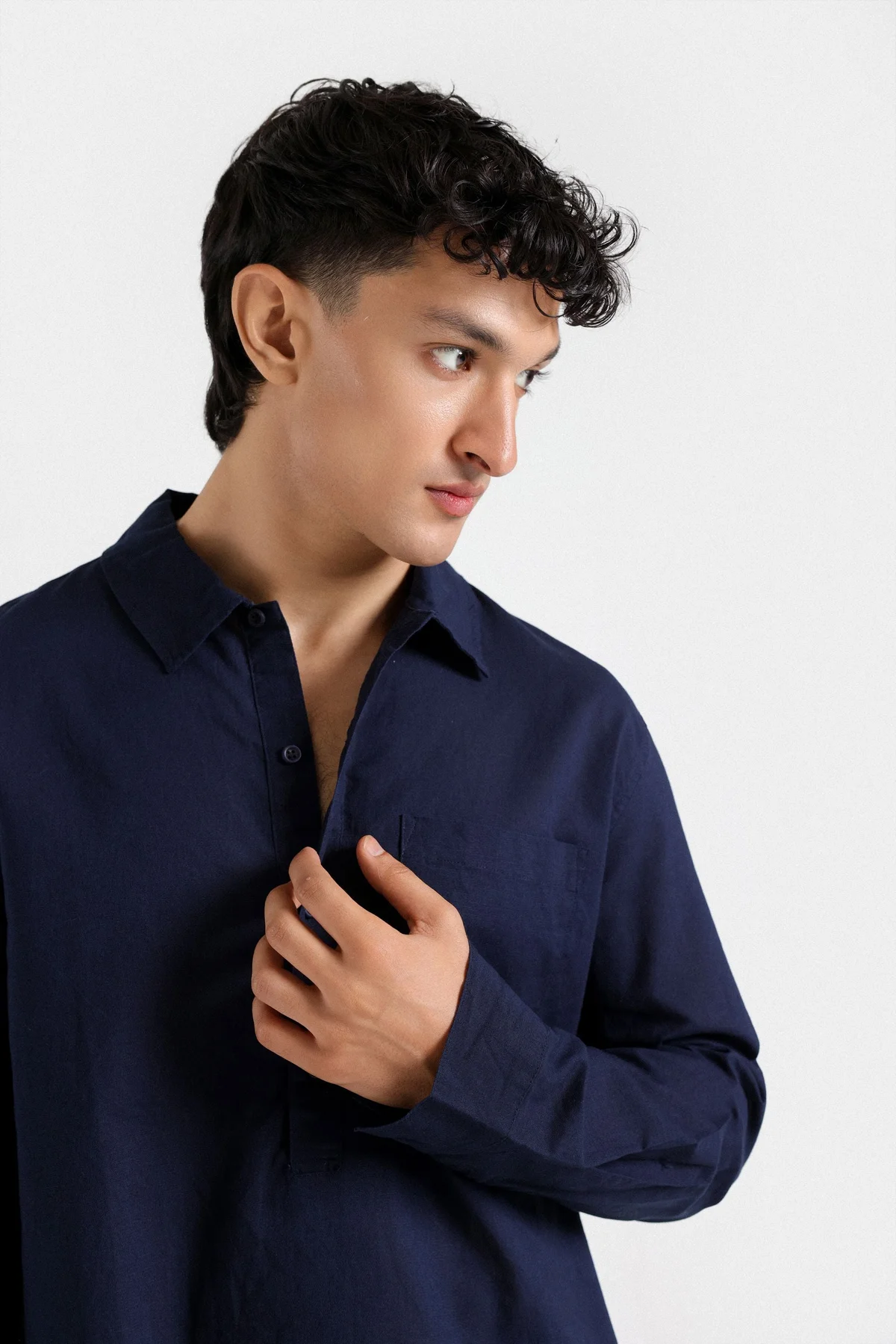 Cotton Linen Shirt - view 2