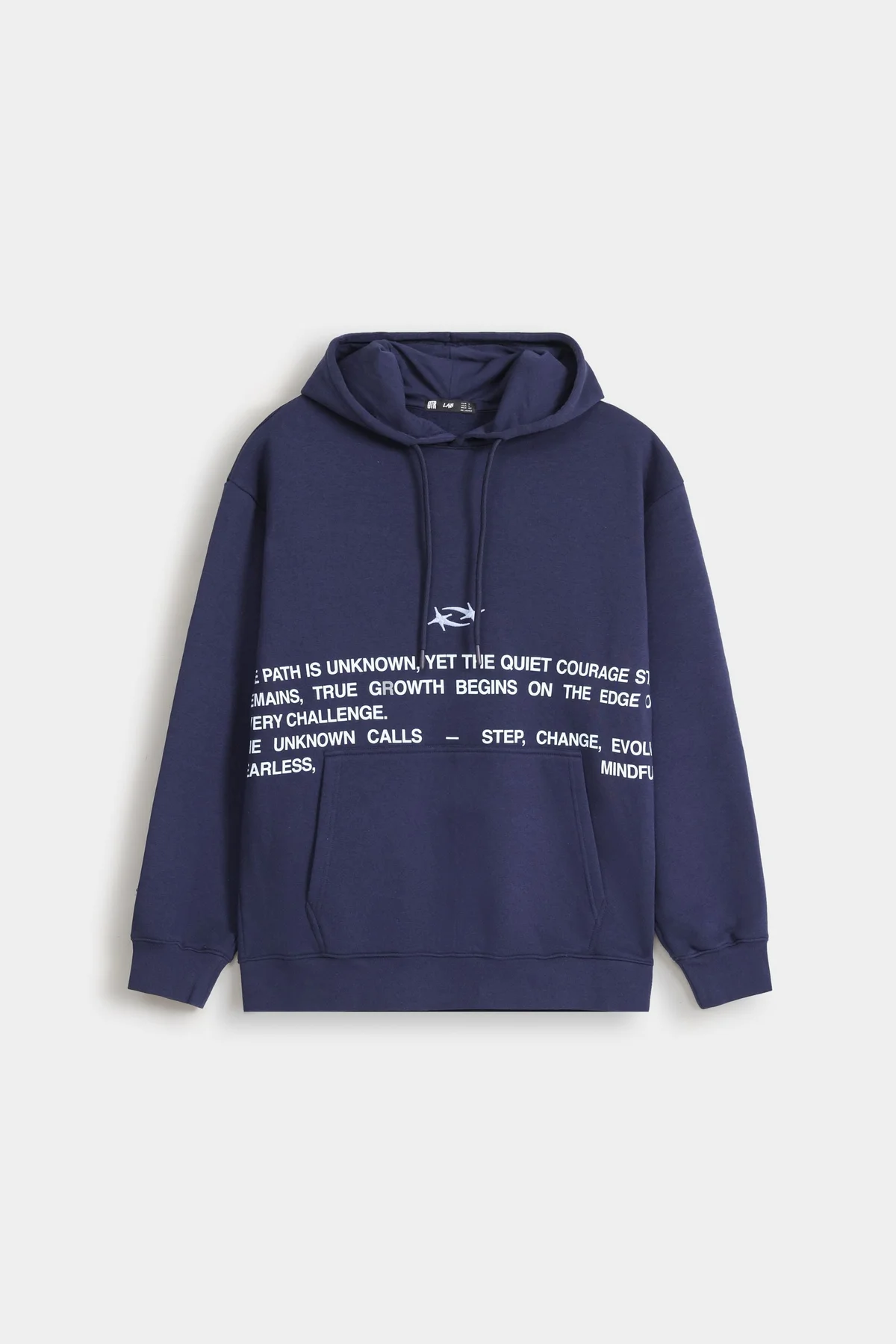 Slogan Print Hoodie - view 5