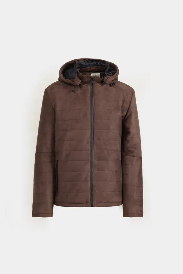 Suede Bomber Jacket