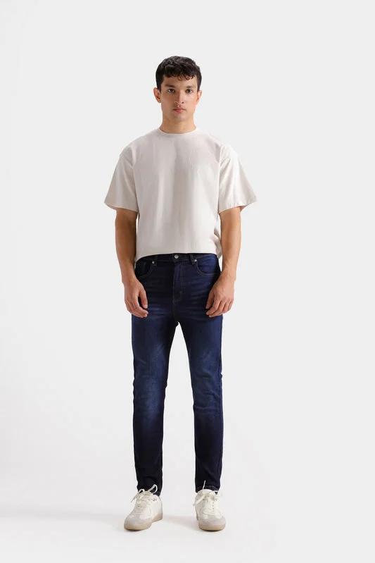 Carrot Fit Jeans - Indigo Blue - Carrot Fit - F0583109