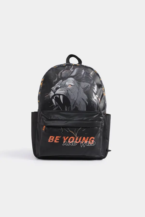 Lion Themed School Backpack