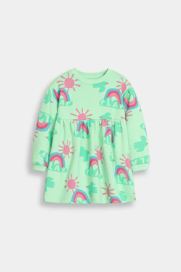 All-Over Printed Dress