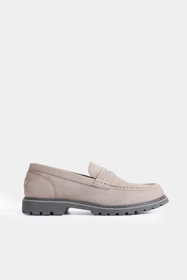 Chunky Suede Loafers