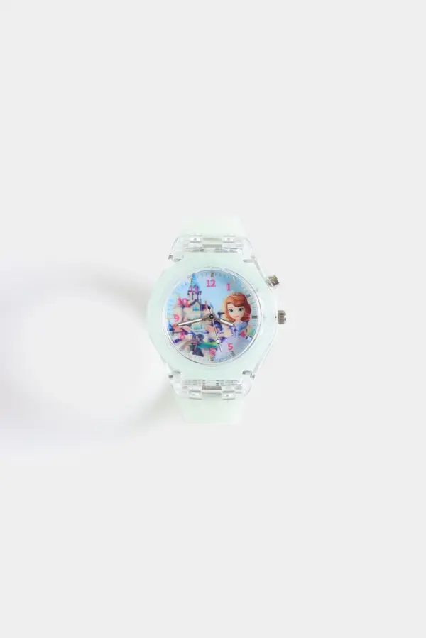 Analog Watch With Silicon Straps