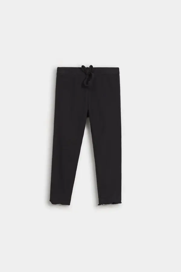 Basic Tights With Bow Detail