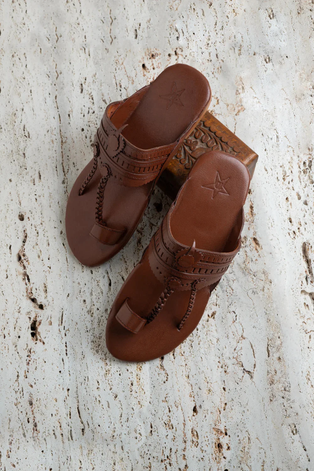 Mughal Style with a Strap Kolhapuri - view 4