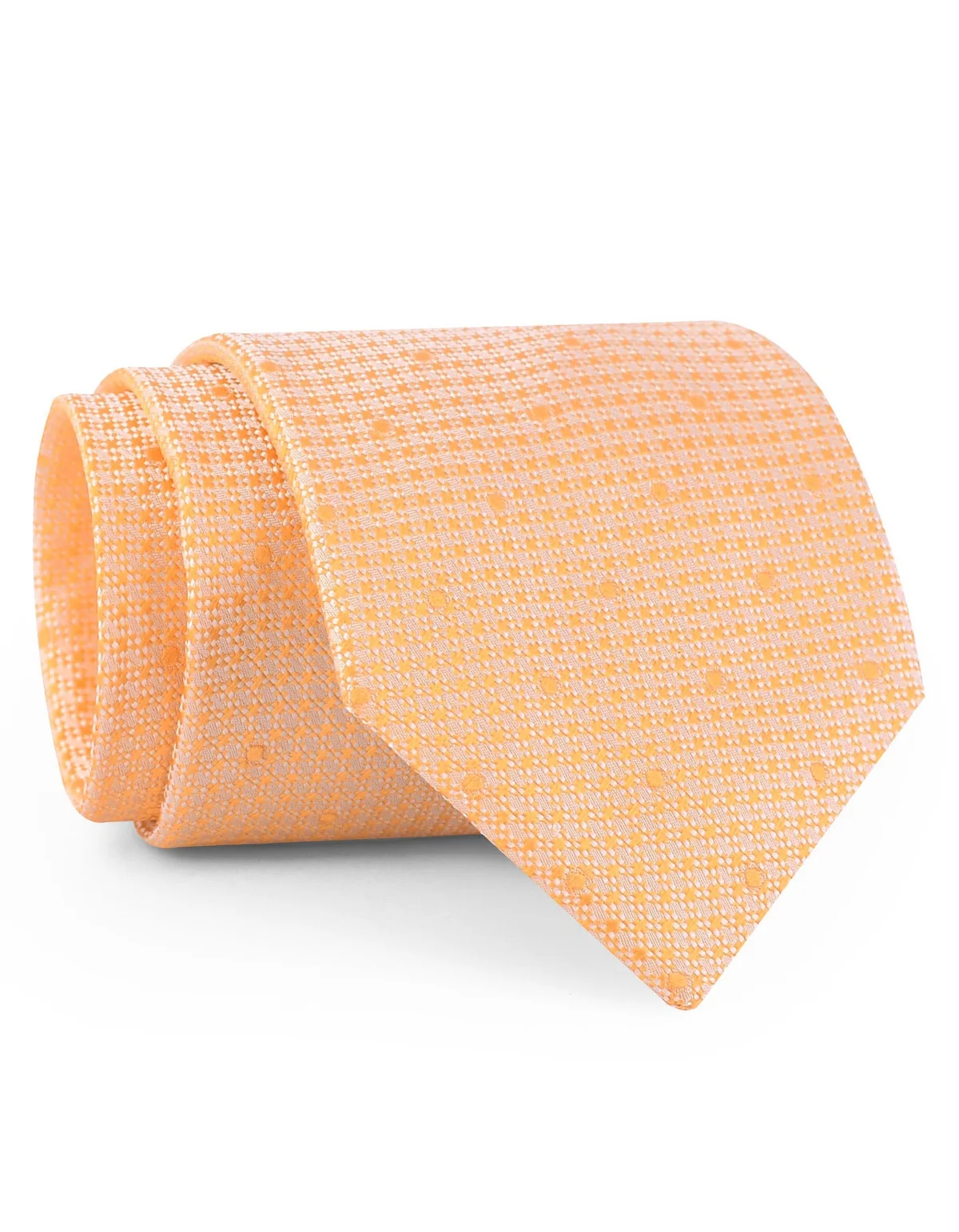 Plain  L Orange Tie