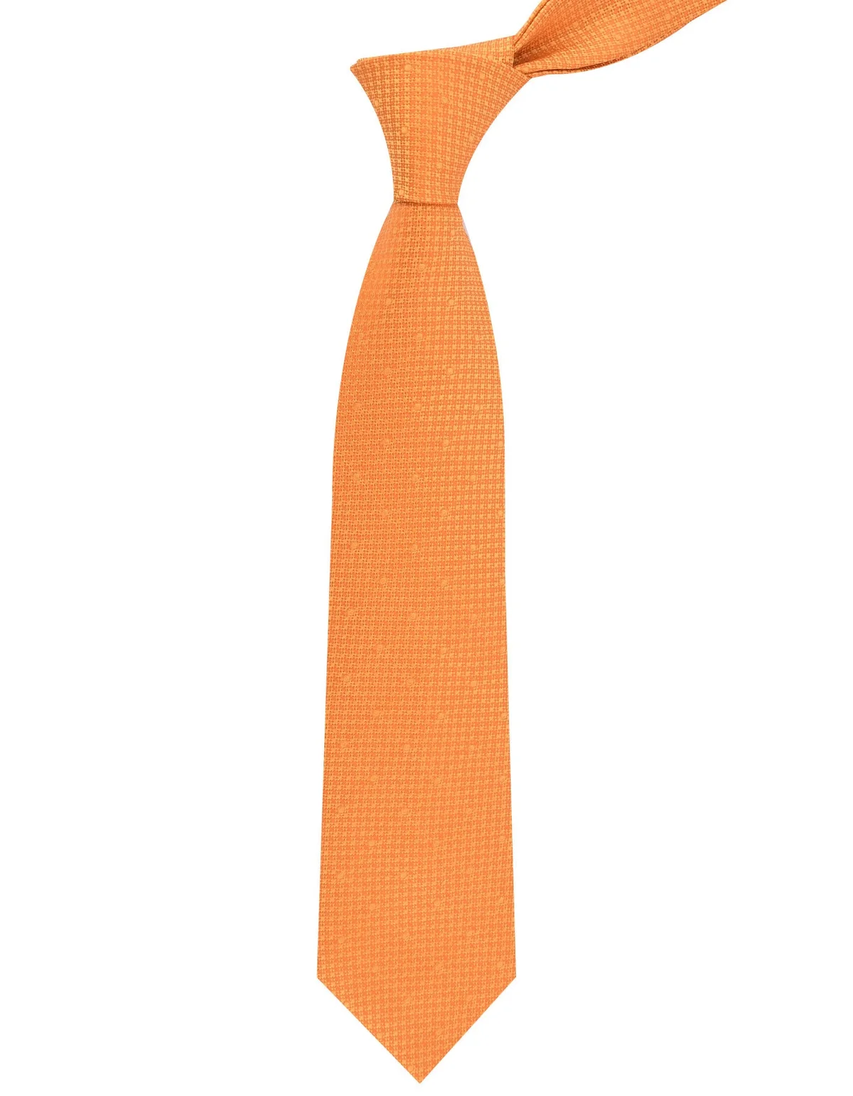Peach Plain Tie - view 2
