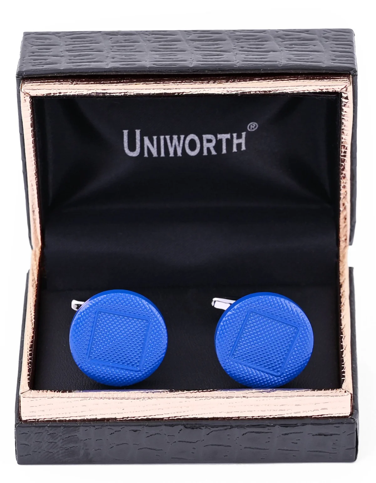 Blue Cufflink - view 2